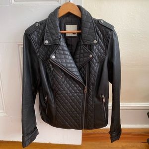 Levi’s faux leather moto jacket